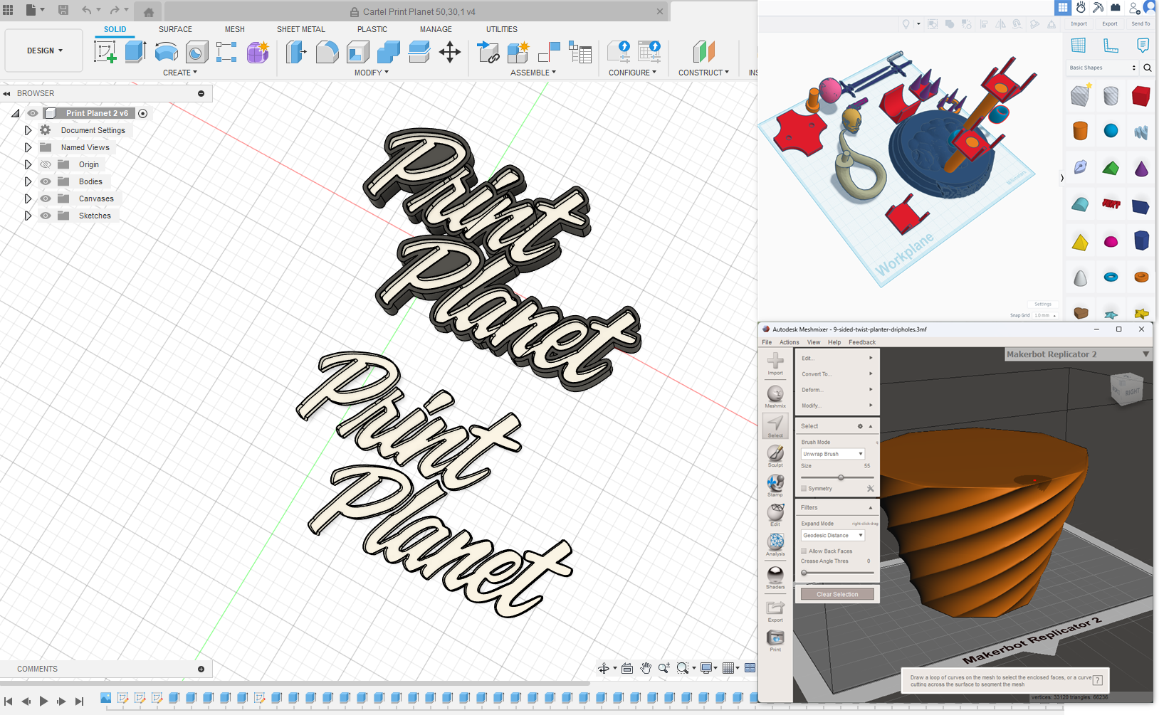 Diseño 3d y Asesoramiento